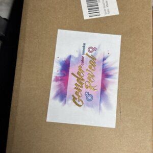 Gender Reveal Bottle Set Pink Smoke Party Supplies Celebration Theme